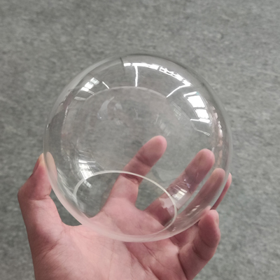 Pantalla para lámpara de vidrio transparente esférica