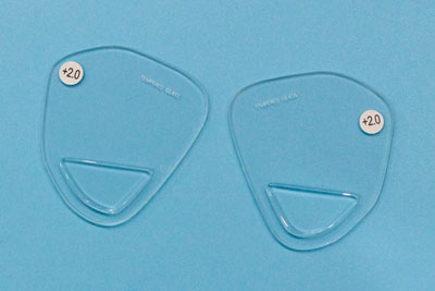 Vidrios para lentes de buceo (con medida para presbicia ) 