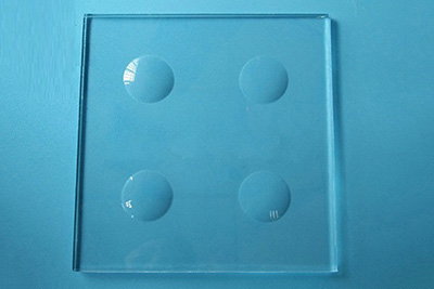 Panel de vidrio para interruptor táctil  
